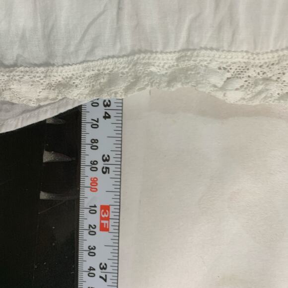 Rebecca Taylor L Lace Insert Dress Snow Feminine Romantic Cottage - Picture 8 of 10